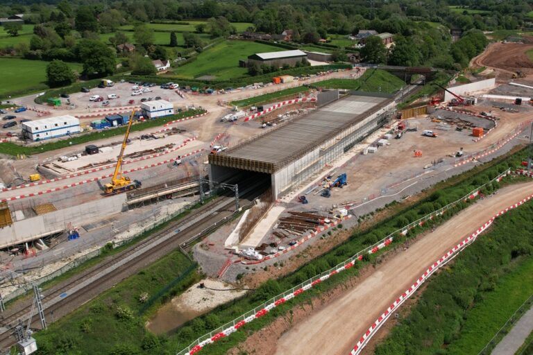 1722934646 aerial view hs2 carol green underbridge