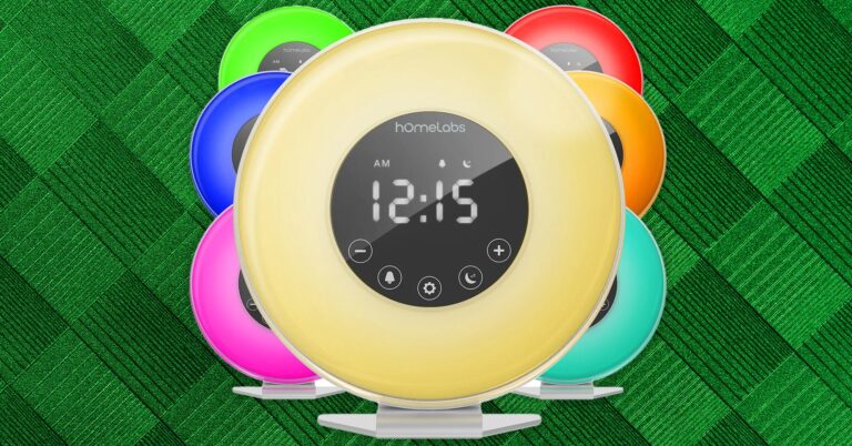 Homelabs Sunrise Alarm Clock Abstract Background SOURCE Walmart