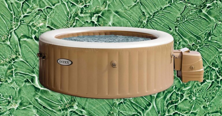 Intex PureSpa Bubble Massage Inflatable Hot Tub Abstract Background SOURCE Amazon