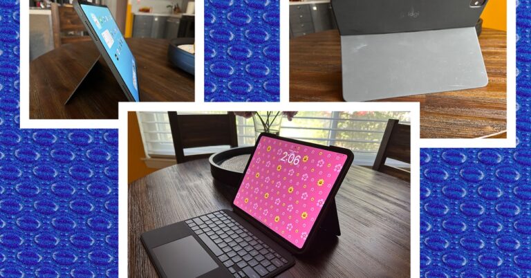 Logitech Combo Touch for iPad Pro 2024 Reviewer Collage 082024 SOURCE Brenda Stolyar