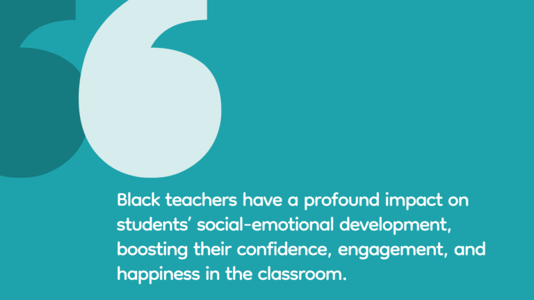 New Research Says Black Teachers Have a Profound Impact on All Students