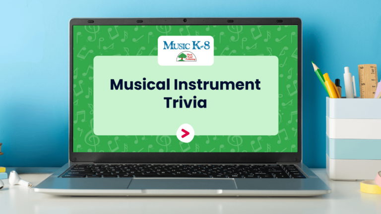 Types of Musical Instruments Jeopardy Style Game