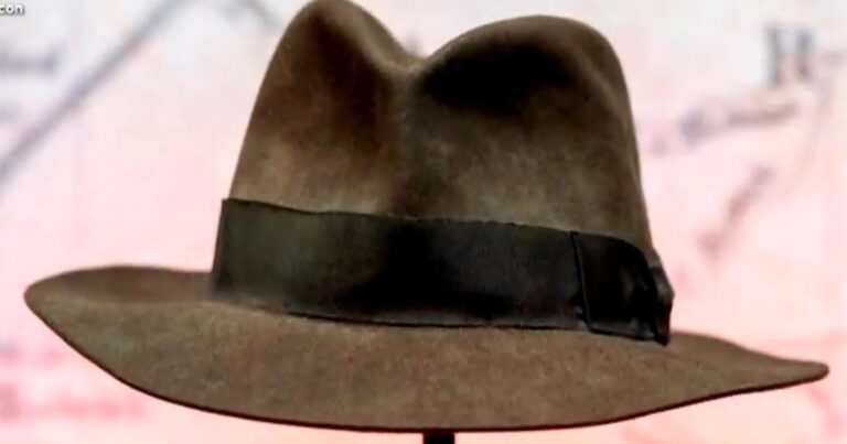 cbsn fusion iconic fedora from indiana jones sells at auction thumbnail